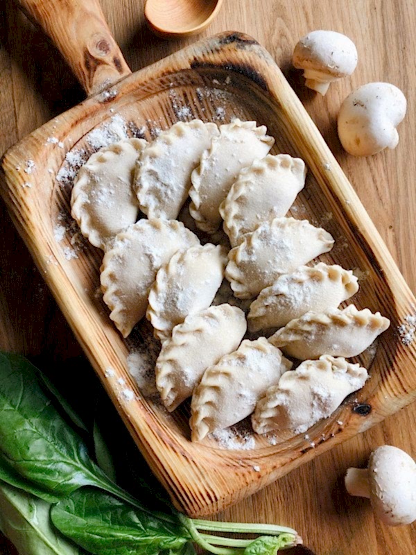 Вареники с картофелем и грибами п/ф, 600±20 гр