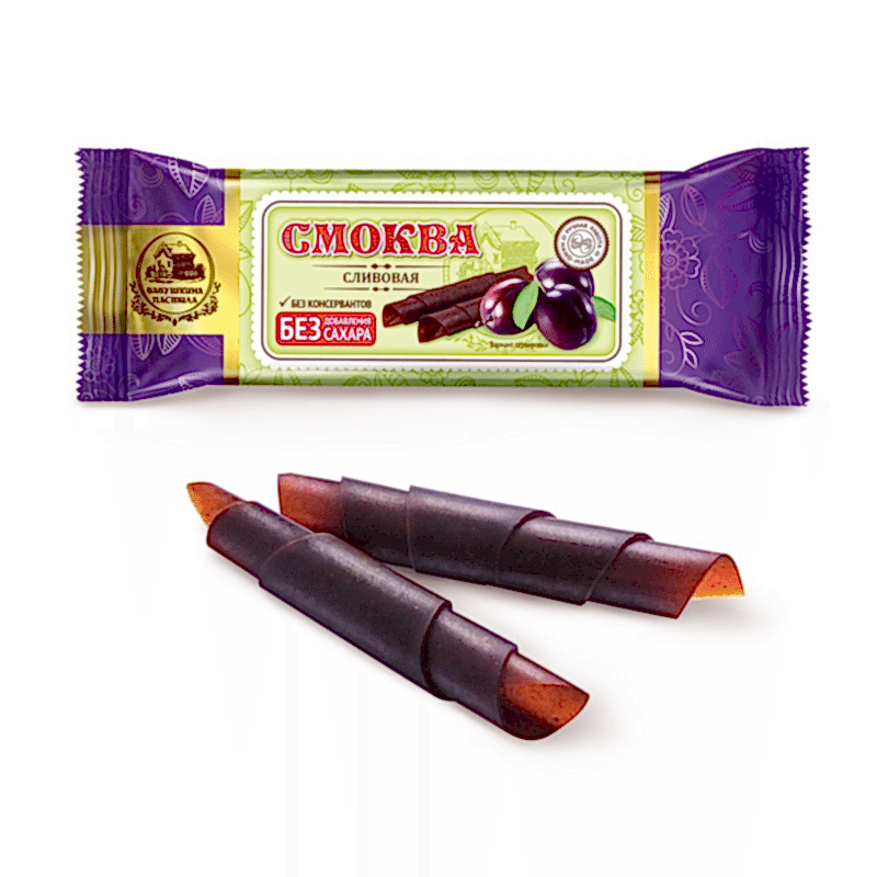 Смоква сливовая Бабушкина пастила, 25 г