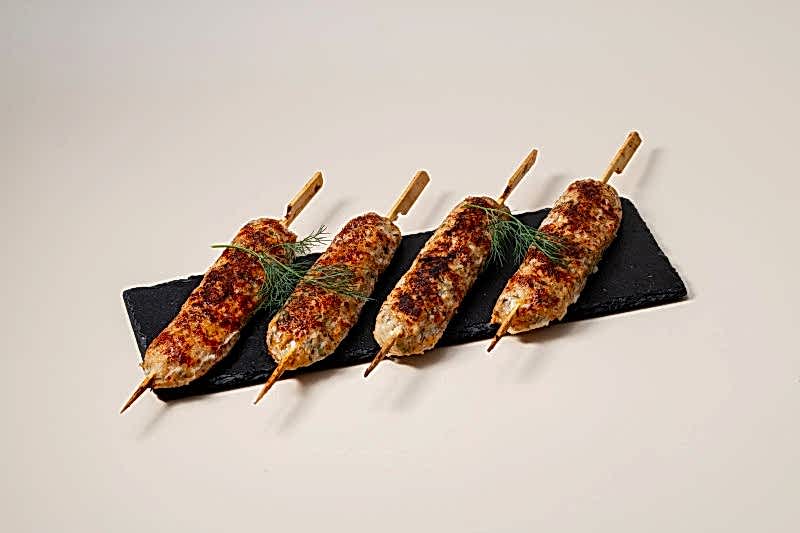 Кебаб из форели готовый 100 гр