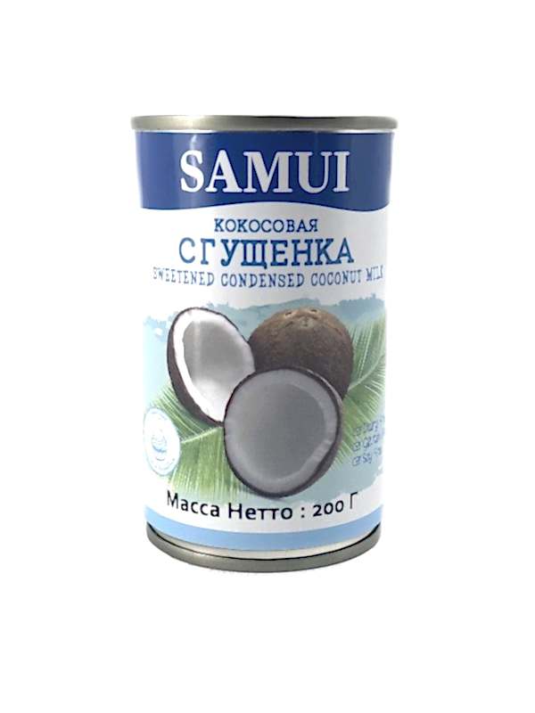 Кокосовая сгущенка SAMUI, 200 гр