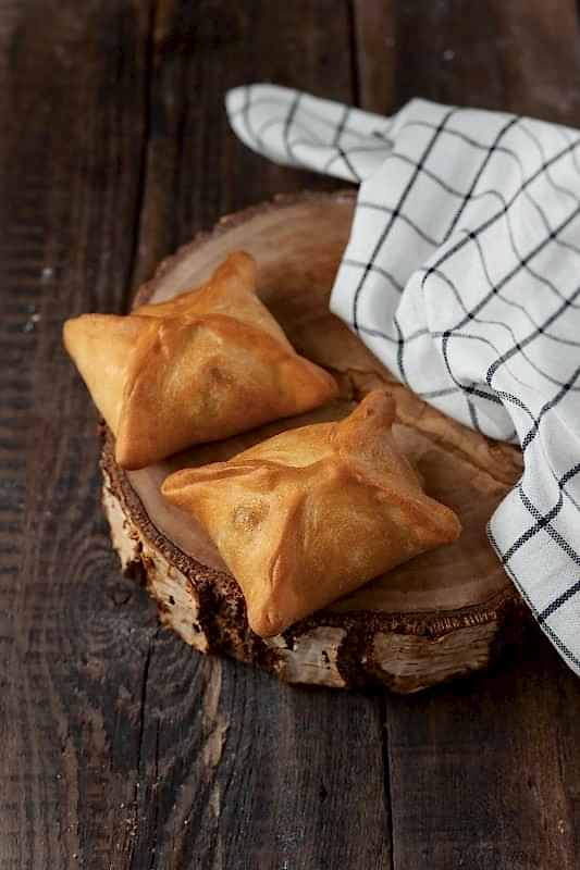 Конвертик с картофелем и грибами, 80 гр