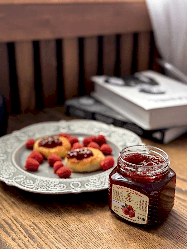 Варенье домашнее малиновое 250 гр