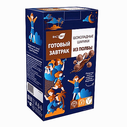 Завтрак из полбы Шоколадные шарики, 200 г