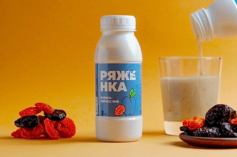 Ряженка курага-чернослив (Сернур), 250 г