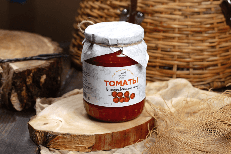 Томаты в собственном соку, 720 мл