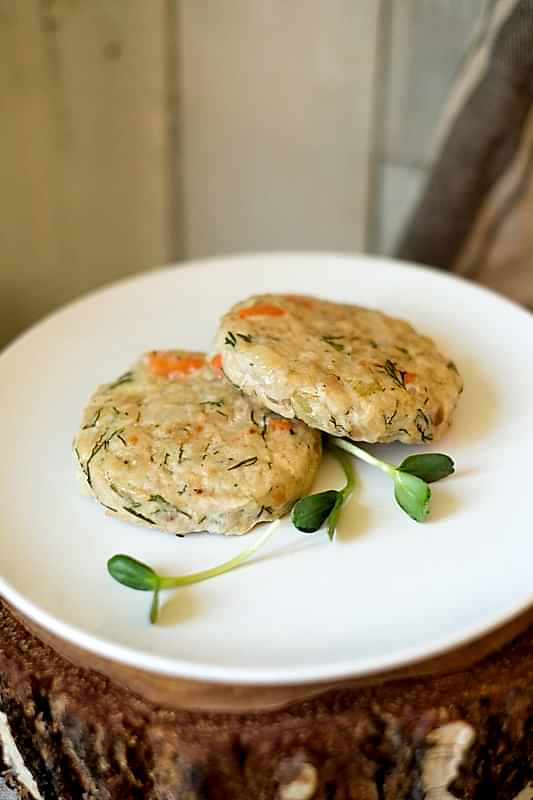 Котлета куриная с овощами паровая готовая, 80 г