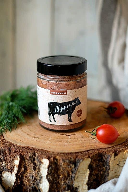 Тушенка из говядины, 250 гр