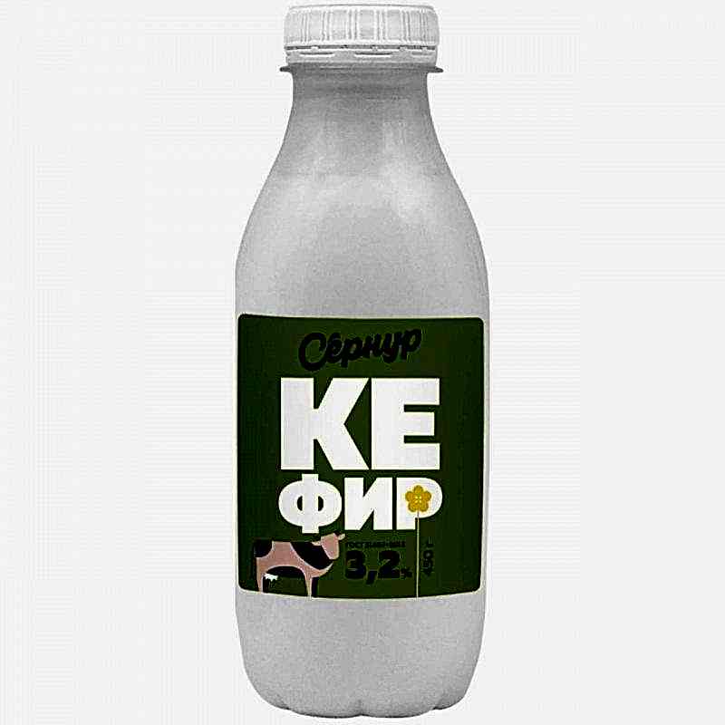 Кефир 3,2% (Сернур), 450 гр