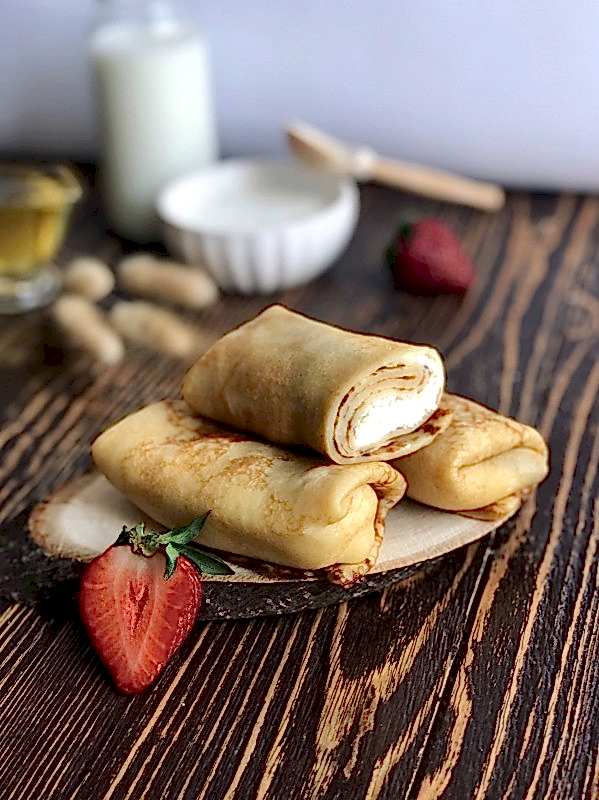 Блинчик с творогом, 100 г