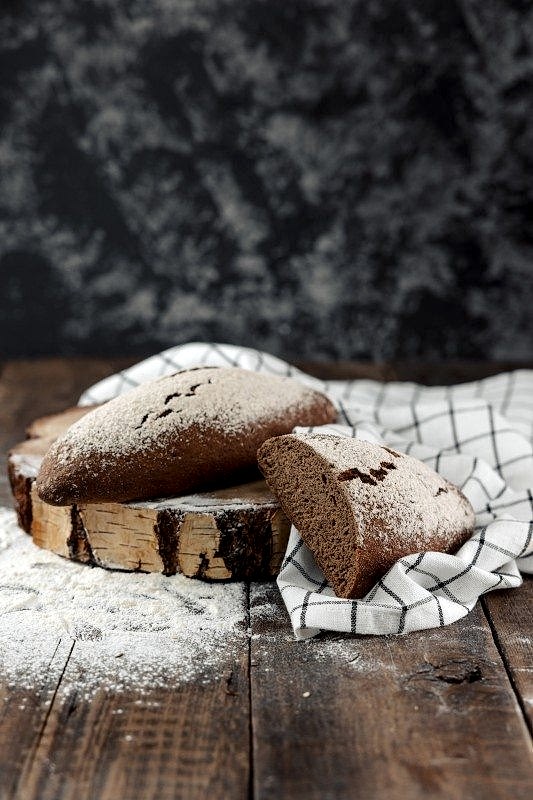 Бездрожжевой ржаной хлеб Рижский, 340 гр