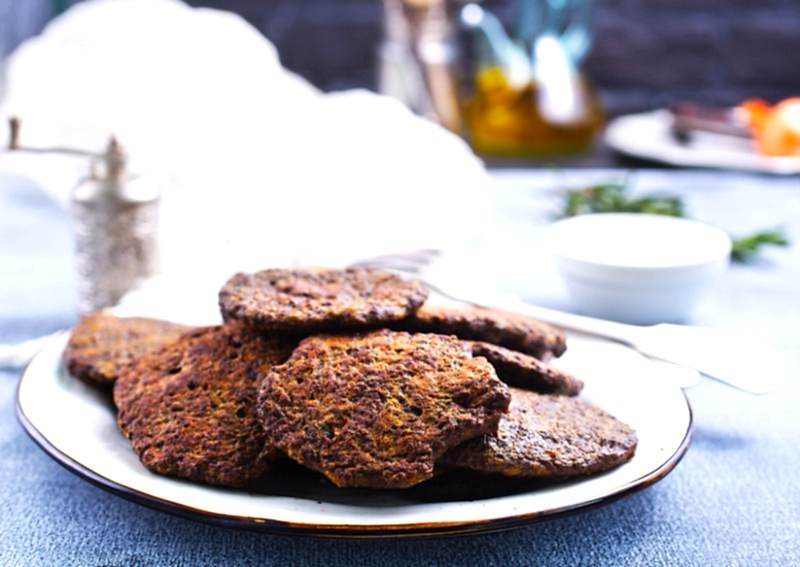 Оладушки из печени молодого бычка