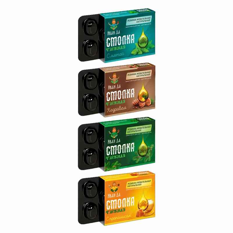 Смолка таежная в ассортименте