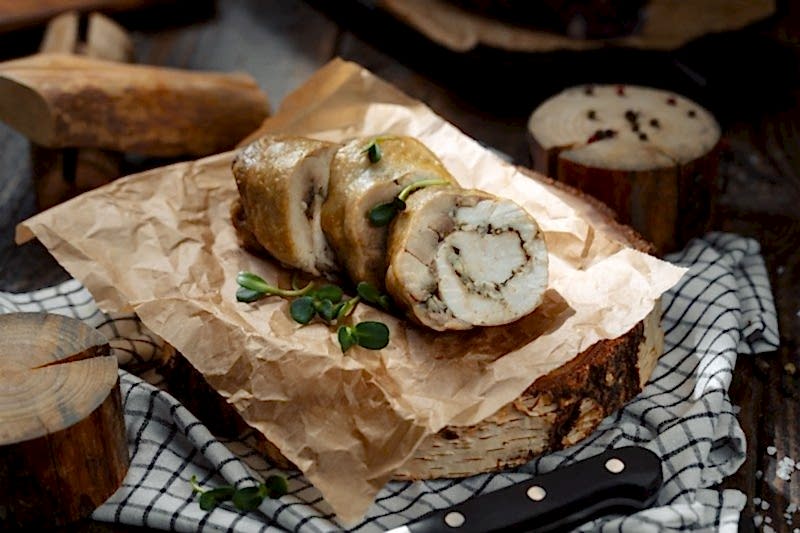 Рулет куриный готовый (вакуум)