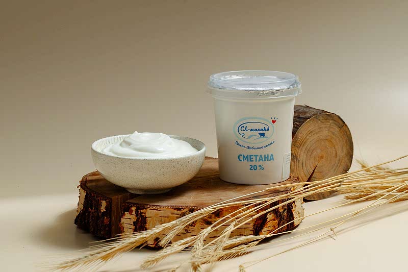 Сметана (СЛ-Молоко) 20%, 400 мл