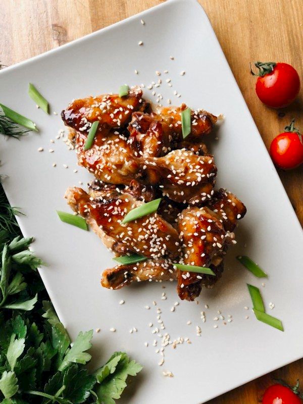 Крылья запеченные в паназиатском стиле