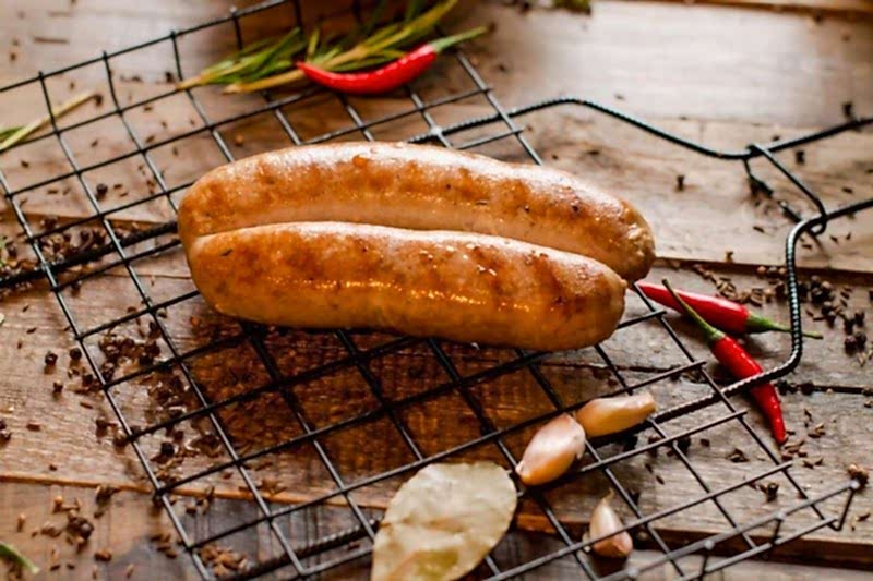 Колбаски Куриные с сыром готовые