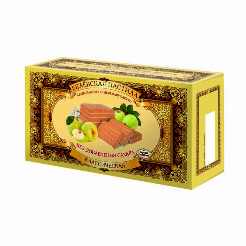 Пастила Белевская классическая без добавления сахара, 100 г