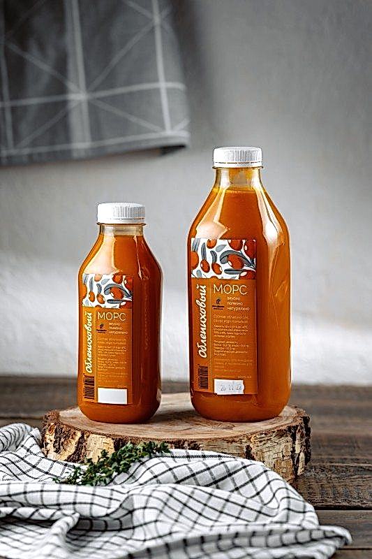 Морс облепиховый, 1 л