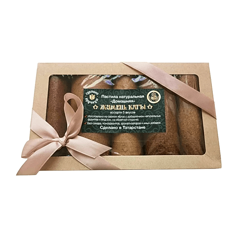 Пастила Домашняя ассорти 5 видов Халяль, 100 г