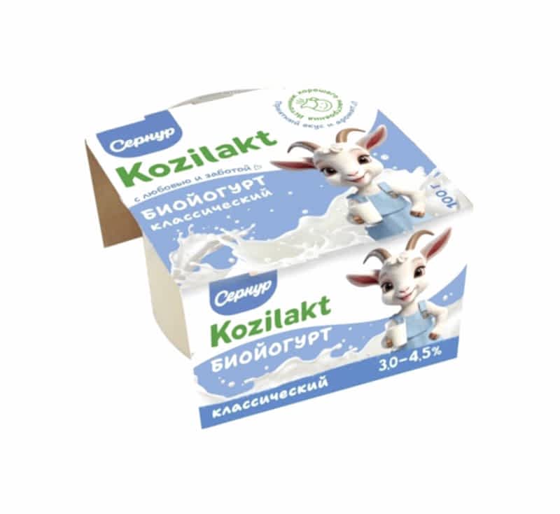 Йогурт козий классический (Сернур), 100 г