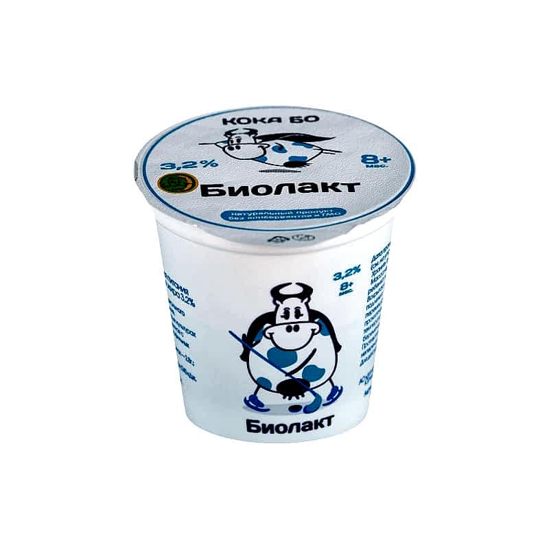 Биопродукт к/м Биолакт мдж 3,2% , 125 г
