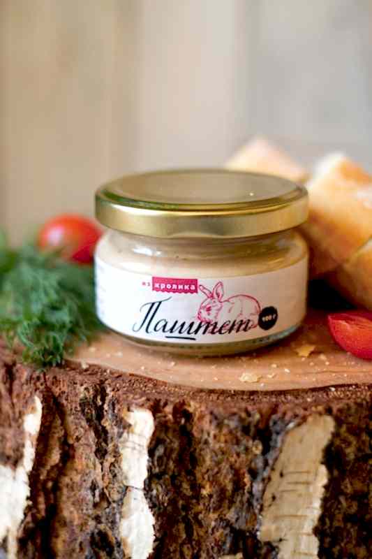 Паштет из кролика, 100 г