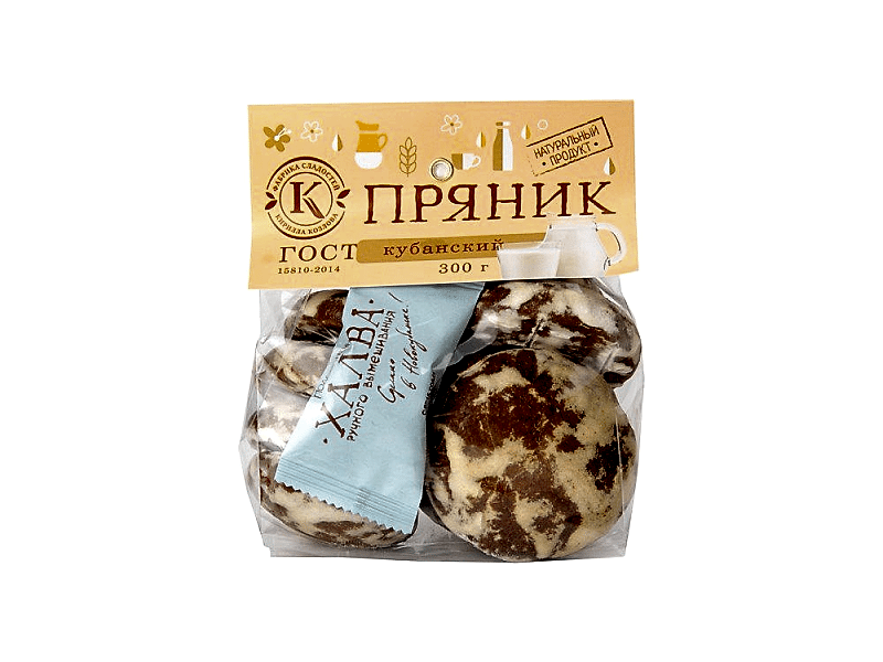 Пряник заварной кубанский, 300 г