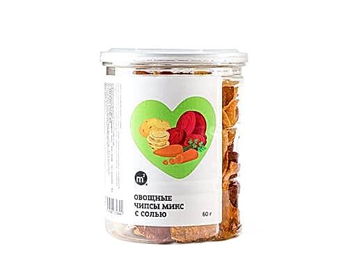 Чипсы овощные микс, 60 гр