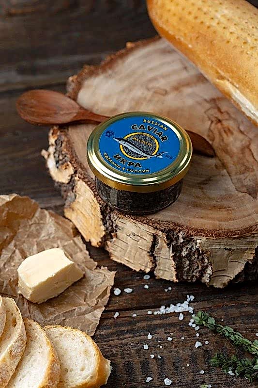Икра зернистая осетра премиум, 50 гр