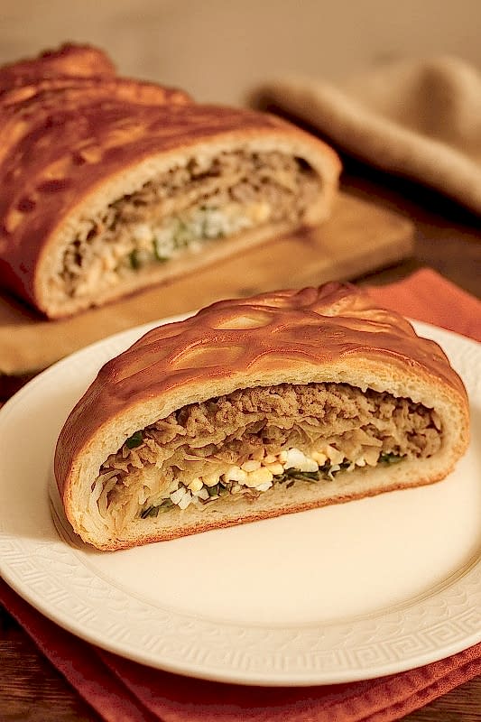 Кулебяка 1 кг