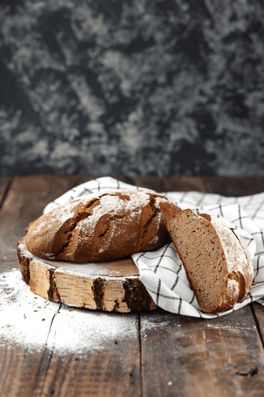 Хлеб бездрожжевой сельский, 440 гр