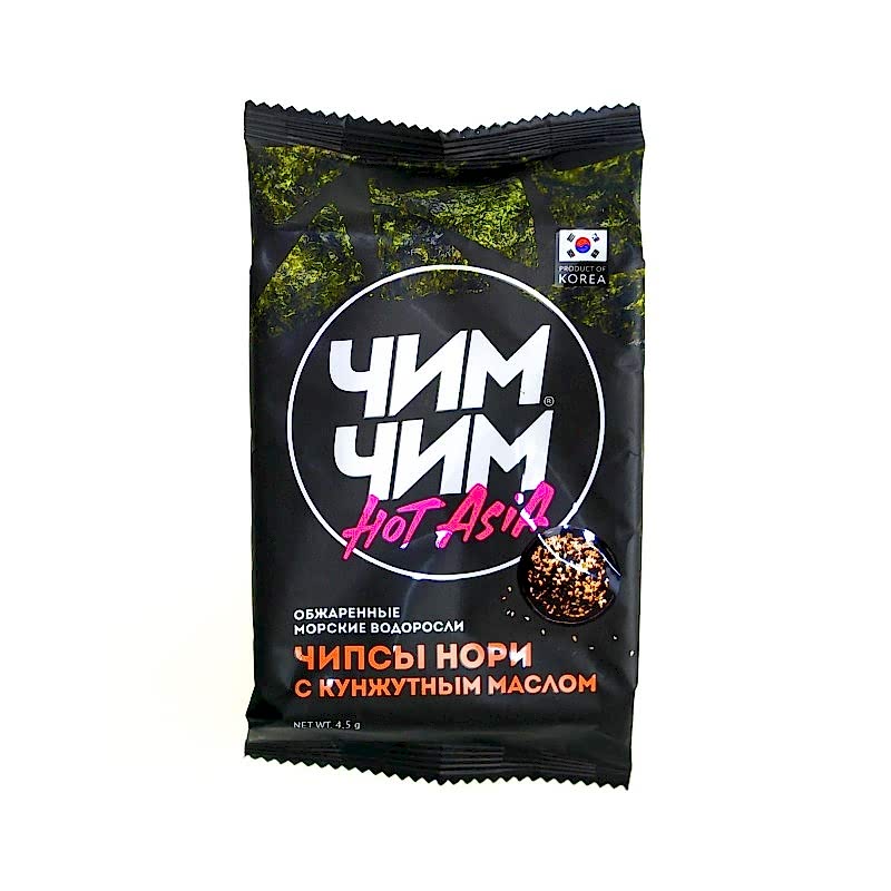 Чипсы нори Кунжут Чим-Чим, 4,5 гр