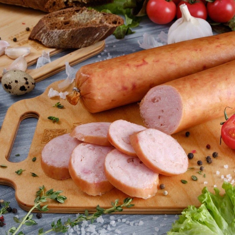 Колбаса полукопченая из индейки (Индее4ка)
