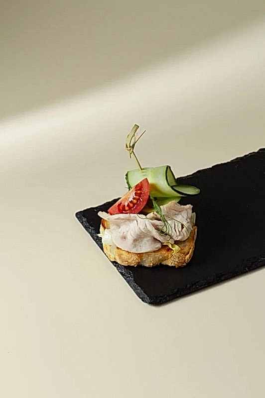 Кростини Цезарь с индейкой 40 гр