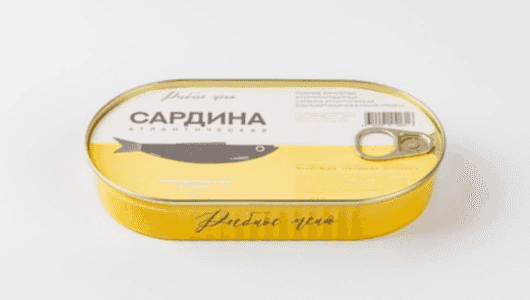 Сардина филе бланш в масле ж/б, 175 г