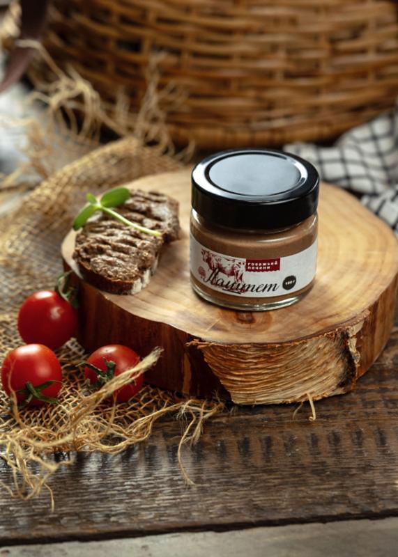 Паштет из говяжьей печени, 100 г