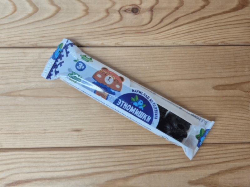 Мармелад Этномишки из голубики, 60 г