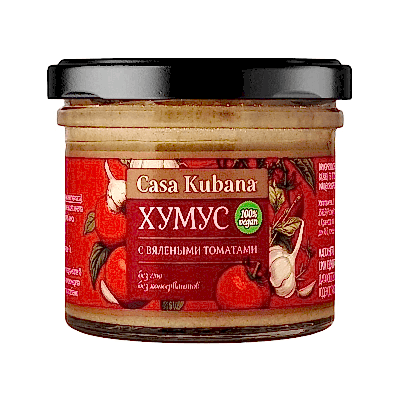 Хумус с вялеными томатами Casa Kubana, 90 г