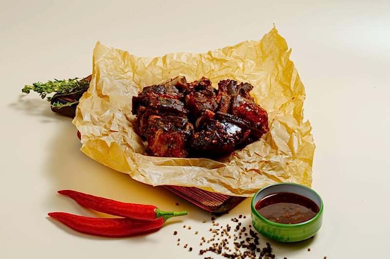 Ребра говяжьи барбекю